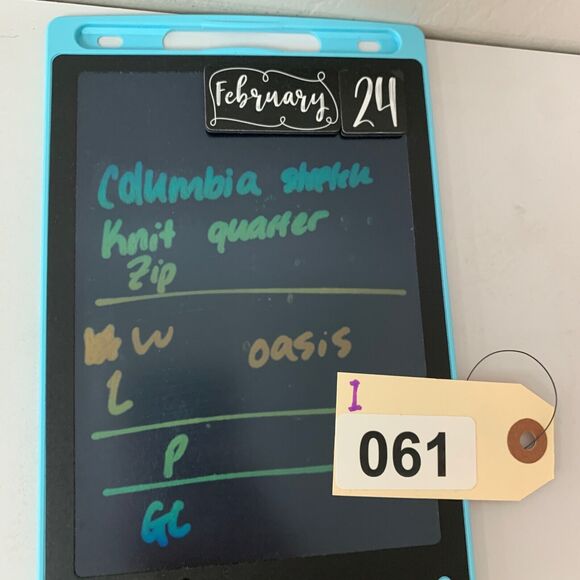 Columbia Sweater Womens L Large Oasis Blue Knit Outerspaced Quarter Zip Pullover - Picture 12 of 13